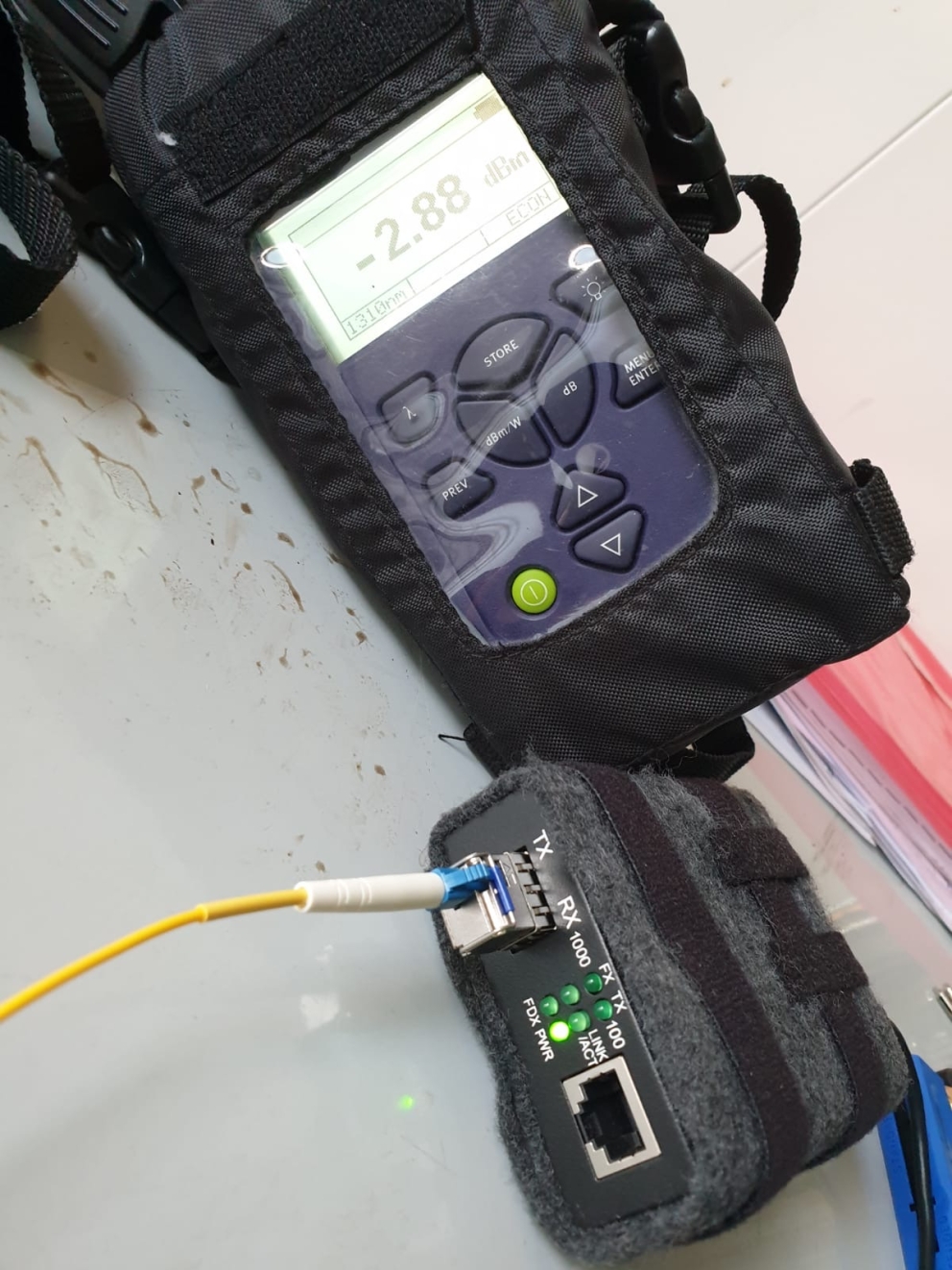 Fibre optique Opérations + Maintenance Energies